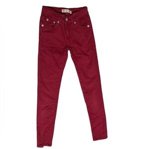 Levi's Kids Burgundy 710 Super Skinny Jeggings